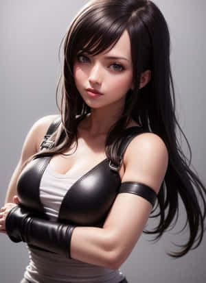 Final Fantasy V I I Remake Tifa Lockhart Portrait Wallpaper