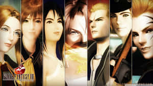 Final Fantasy Viii Epic Battle Scene Wallpaper