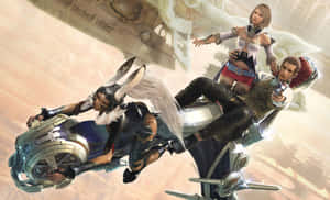 Final Fantasy X I I Balthierand Teamon Speeder Wallpaper