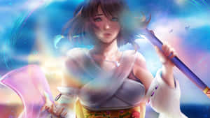 Final Fantasy Yuna Artwork Wallpaper