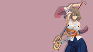 Final Fantasy Yuna Artwork Wallpaper