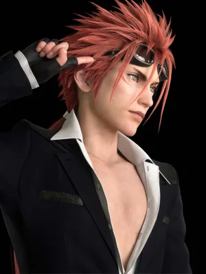 Final Fantasy7 Remake Character Salute Wallpaper