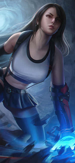Final Fantasy7 Remake Tifa Lockhart Artwork Wallpaper