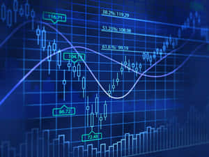 Financial Growth Chart Analysis Wallpaper