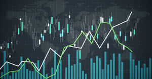 Financial Market Analysis Chart Wallpaper