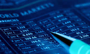 Financial Market Analysis Data Wallpaper