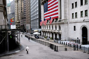 Financial Success On Wall Street Wallpaper