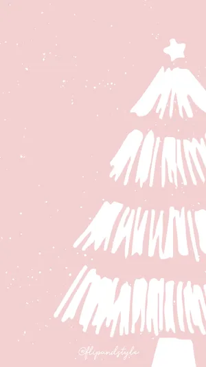 Find Joy In Rose Gold Christmas Wallpaper