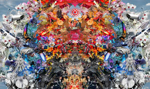 Find Peace In Psychedelic Connection Wallpaper