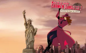 Find The Criminal Mastermind Carmen Sandiego Wallpaper