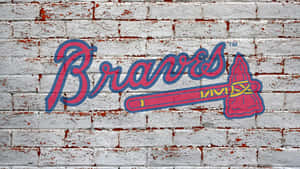 Find Your Atlanta Braves Spirit With This Desktop Background. Wallpaper