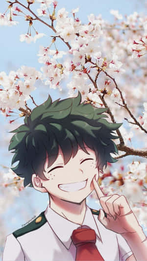 Find Your Motivation With Aesthetic Deku Wallpaper