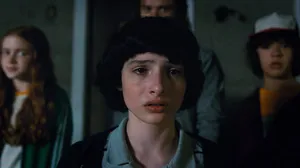 Finn Wolfhard Crying Wallpaper