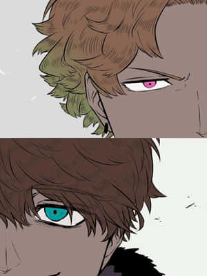 Finraland Langris Eyes Illustration Wallpaper