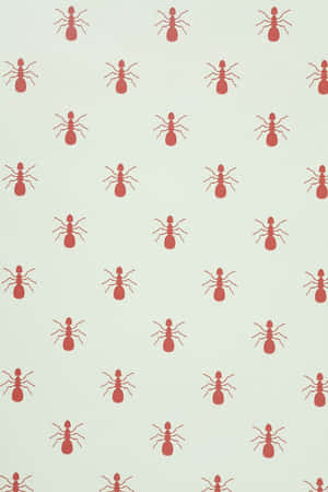 Fire Ant Pattern Wallpaper Wallpaper