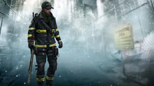 Fire Department After Fire Wallpaper