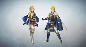 Fire Emblem Warriors Lianna And Rowan Wallpaper