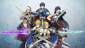 Fire Emblem Warriors Textless Characters Poster Wallpaper