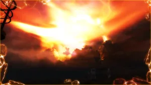 Fire Explosion In Stalker Wallpaper