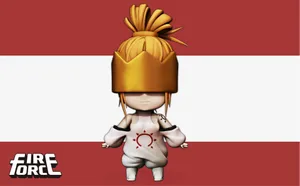 Fire_ Force_ Haumea_ Figure Wallpaper