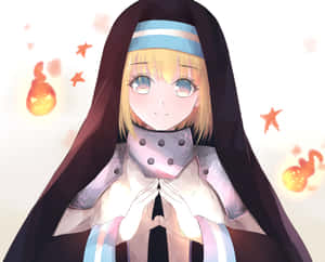 Fire Force Iris Anime Artwork Wallpaper