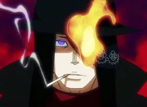 Fire Force Joker On Fire Wallpaper