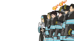 Fire Force Team Profile Wallpaper