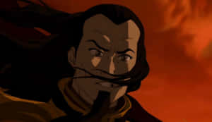 Fire Lord Ozai Intense Expression Wallpaper