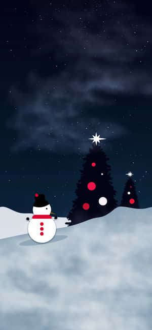 Fire Up Your Holidays With A Red Christmas Iphone Wallpaper