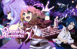 Fire With The Wind Riders Of Macross Delta Wallpaper