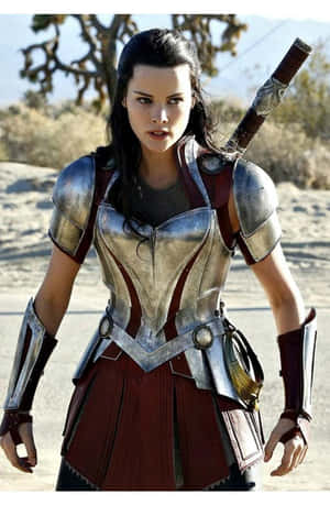 Firepower Of Lady Sif Takes Asgard By Storm Wallpaper