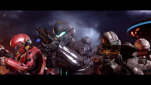 Fireteam Osiris: Spartan Heroes In Action Wallpaper