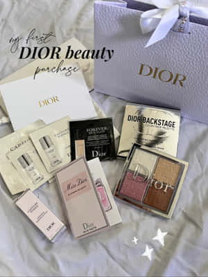 First Dior Beauty Purchase Wallpaper