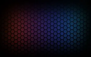 Fisheye Hexagon Gradient Wallpaper