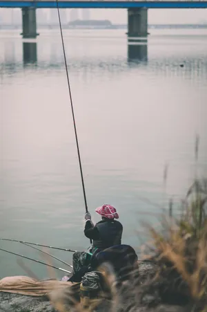 Fishing Phone Screen Theme Wallpaper
