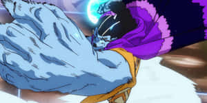 Fishman_ Karate_ Strike_ Anime_ Scene Wallpaper