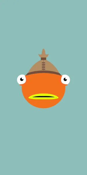 Fishstick Fortnite Face Vector Art Wallpaper