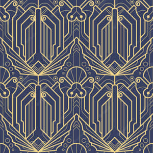 Fit For A Modern Artist With Art Deco Designed Iphone Wallpaper