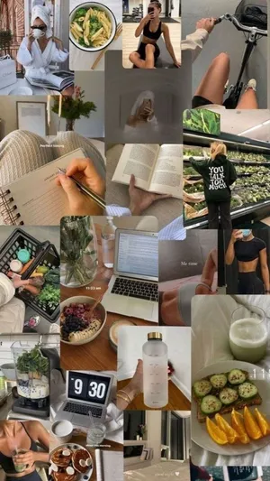 Fitness Lifestyle Collage.jpg Wallpaper