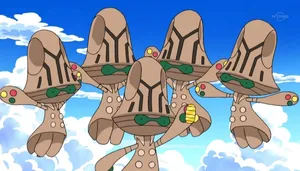 Five Beheeyem Wallpaper