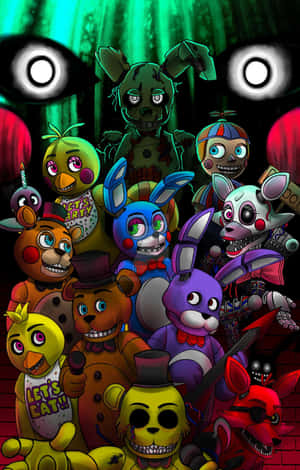 Five Nights At Freddy's By Sassy Wallpaper