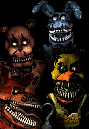 Five Nights At Freddys Monster Iphone Wallpaper