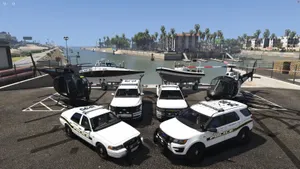 Fivem White Cars Boats Wallpaper