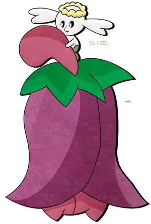 Flabébé Petal Wallpaper