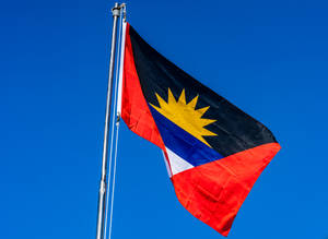 Flag Of Antigua And Barbuda Wallpaper