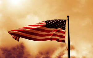 Flagpole Military American Flag Wallpaper