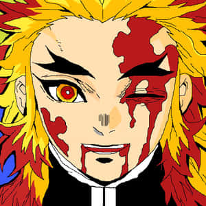 Flame Hashira Rengoku Portrait Wallpaper