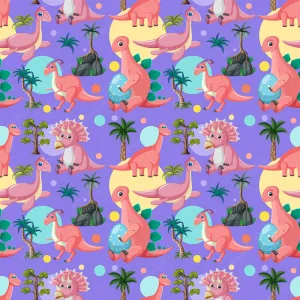 Flamingo Aesthetic Dino Wallpaper