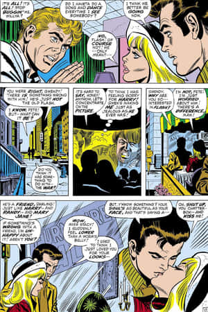 Flash Thompson, A Hero In His Own Right Wallpaper