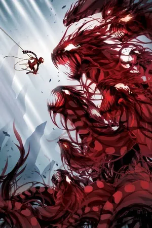 Flash Thompson In Action As Agent Venom Wallpaper